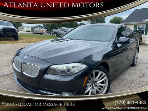 2011 BMW 5 Series for sale at Atlanta United Motors in Jefferson GA