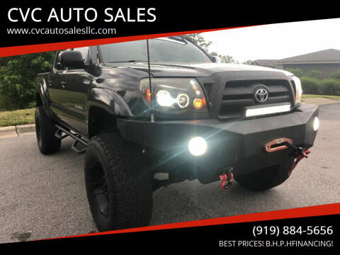 2010 Toyota Tacoma for sale at CVC AUTO SALES in Durham NC
