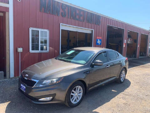 2013 Kia Optima for sale at Main Street Autos Sales and Service LLC in Whitehouse TX