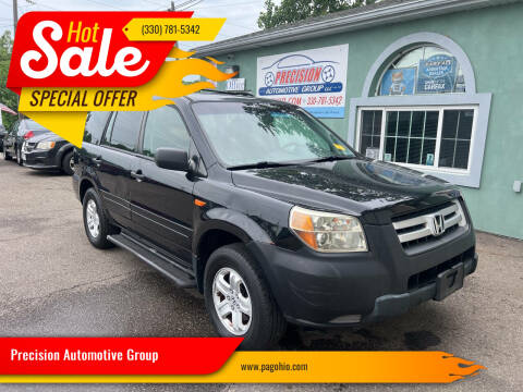 2006 Honda Pilot for sale at Precision Automotive Group in Youngstown OH