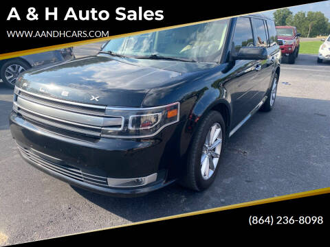 2015 Ford Flex for sale at A & H Auto Sales in Greenville SC