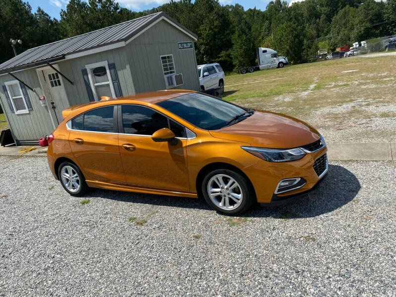 2017 Chevrolet Cruze for sale at Billy Ballew Motorsports in Dawsonville GA