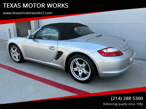 2007 Porsche Boxster for sale at TEXAS MOTOR WORKS in Arlington TX