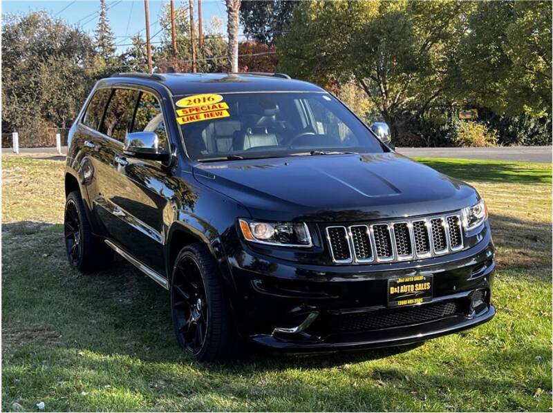 2016 Jeep Grand Cherokee for sale at D&I AUTO SALES in Modesto CA