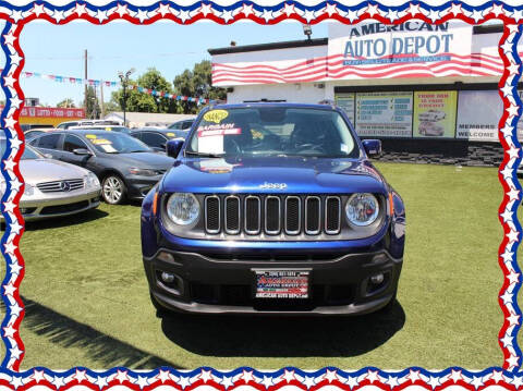 2016 Jeep Renegade for sale at American Auto Depot in Modesto CA