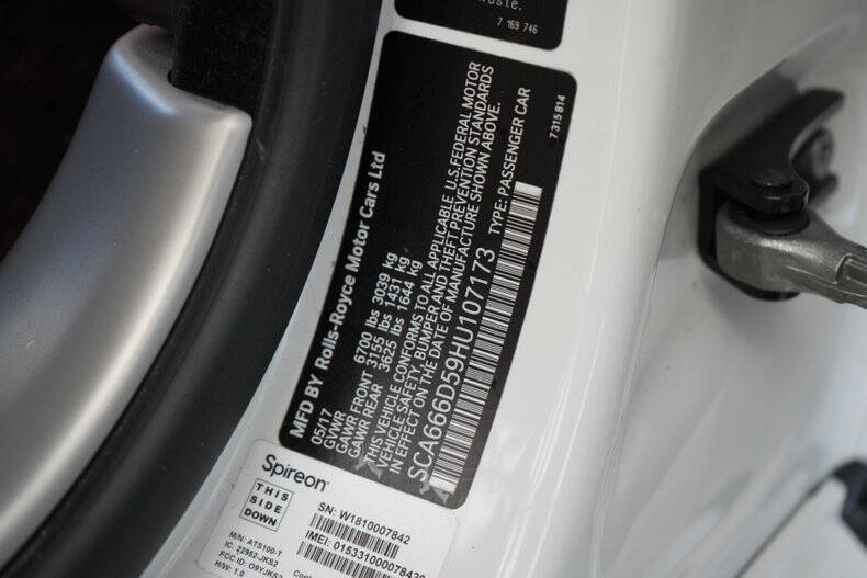 2017 Rolls-Royce Dawn