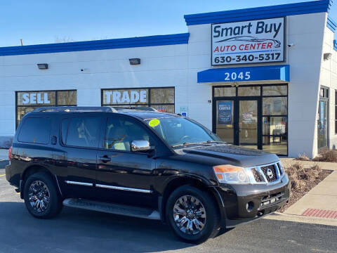 2015 Nissan Armada for sale at Smart Buy Auto Center in Aurora IL