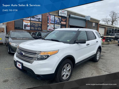 2014 Ford Explorer for sale at Super Auto Sales & Services in Fredericksburg VA