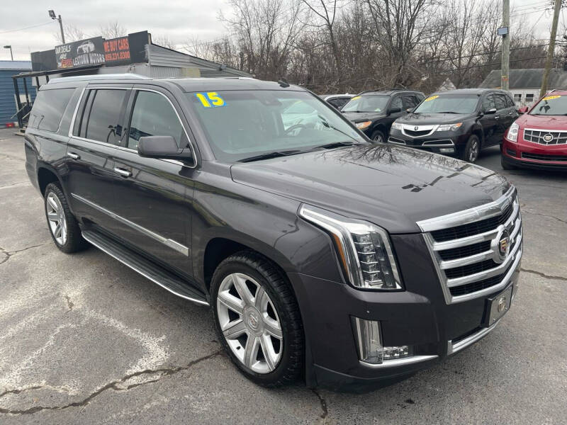 2015 Cadillac Escalade ESV for sale at Lextown Motors in Lexington KY