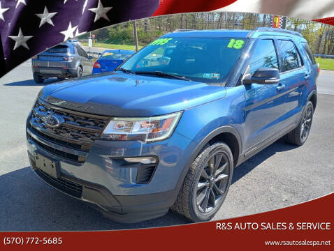 2018 Ford Explorer for sale at R&S Auto Sales & SERVICE in Linden PA