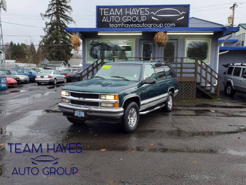 1997 Chevrolet Tahoe for sale at Team Hayes Auto Group in Eugene OR