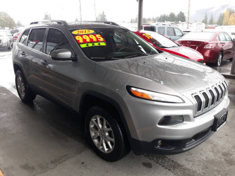 2015 Jeep Cherokee for sale at Low Auto Sales in Sedro Woolley WA