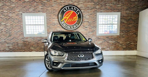 2021 Infiniti Q50 for sale at Atlanta Auto Brokers in Marietta GA