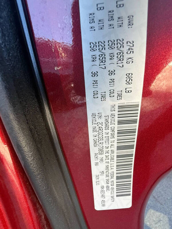 2020 Dodge Grand Caravan SXT