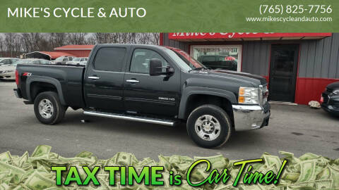 2010 Chevrolet Silverado 2500HD for sale at MIKE'S CYCLE & AUTO in Connersville IN