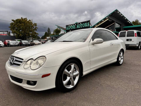 2007 Mercedes-Benz CLK for sale at ALPINE MOTORS in Milwaukie OR