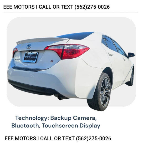 2016 Toyota Corolla S