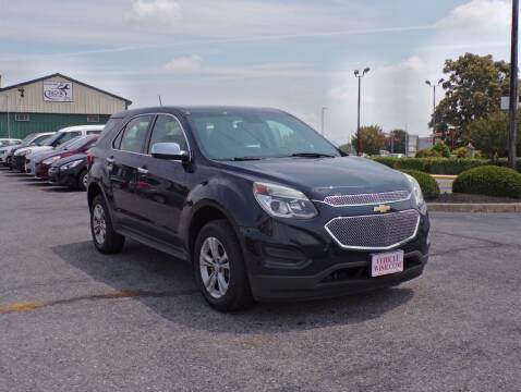 2016 Chevrolet Equinox for sale at Vehicle Wish Auto Sales in Frederick MD
