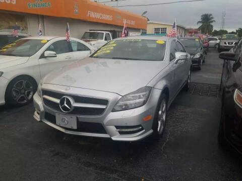 2013 Mercedes-Benz CLS for sale at VALDO AUTO SALES in Hialeah FL