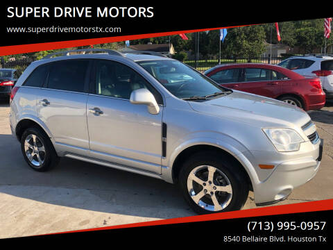 2012 Chevrolet Captiva Sport for sale at SUPER DRIVE MOTORS in Houston TX