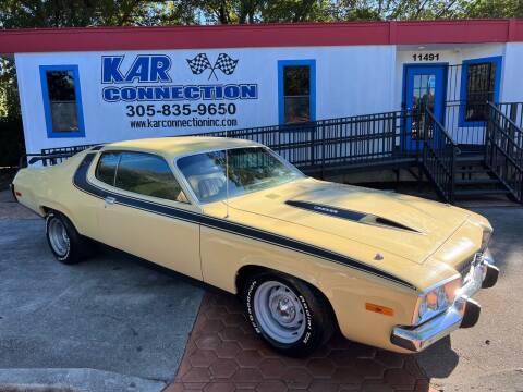 1973 Plymouth Satellite for sale at Kar Connection in Miami FL