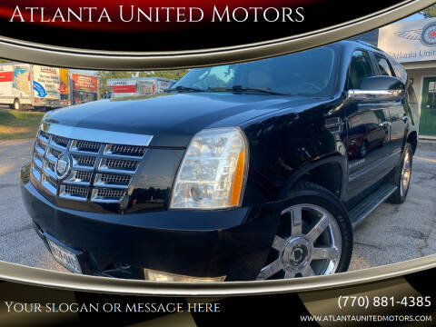 2009 Cadillac Escalade for sale at Atlanta United Motors in Jefferson GA