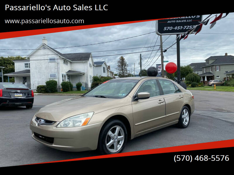 2005 Honda Accord for sale at Passariello's Auto Sales LLC in Old Forge PA