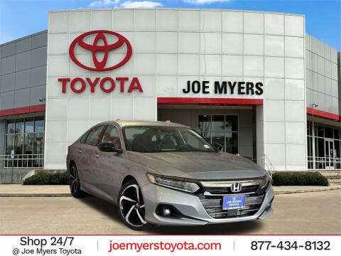 2021 Honda Accord for sale at Joe Myers Toyota PreOwned in Houston TX