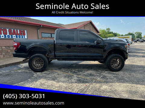 2022 Ford F-150 for sale at Seminole Auto Sales in Seminole OK