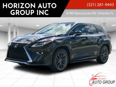 2017 Lexus RX 350 for sale at HORIZON AUTO GROUP INC in Orlando FL