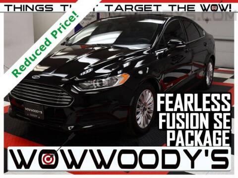 2016 Ford Fusion Hybrid for sale at WOODY'S AUTOMOTIVE GROUP in Chillicothe MO