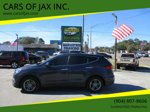 2018 Hyundai Santa Fe Sport for sale at CARS OF JAX INC. in Jacksonville FL