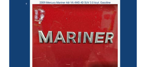 2009 Mercury Mariner V6