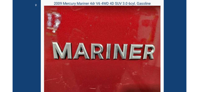 2009 Mercury Mariner V6