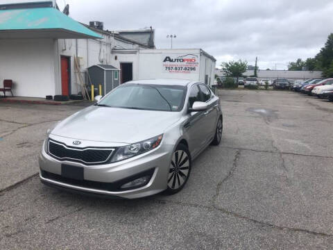 2011 Kia Optima for sale at AutoPro Virginia LLC in Virginia Beach VA