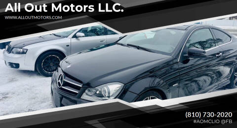 2013 Mercedes-Benz C-Class for sale at All Out Motors LLC. in Clio MI