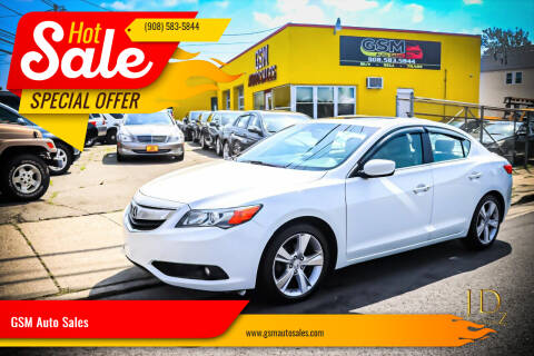 2013 Acura ILX for sale at GSM Auto Sales in Linden NJ