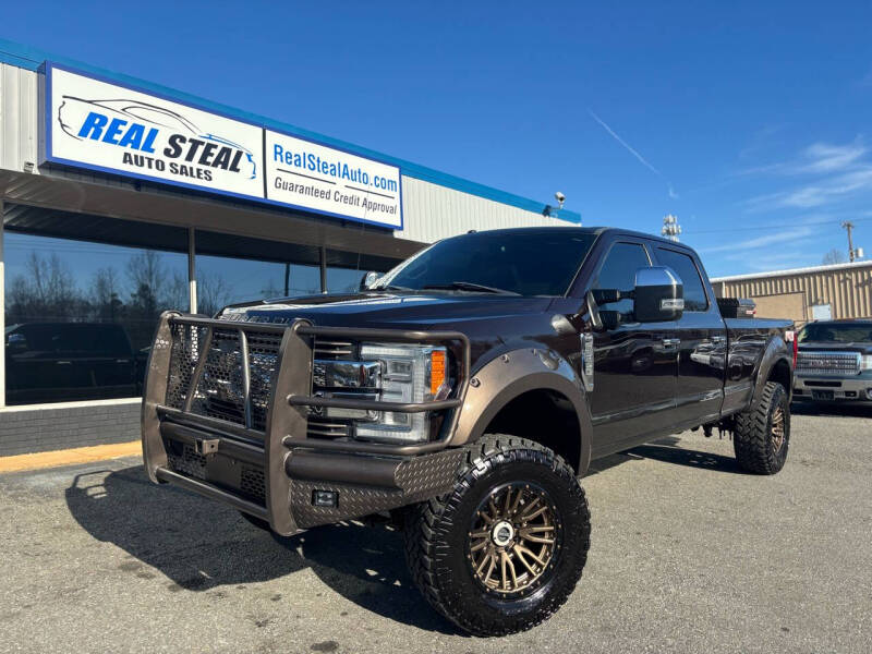 2018 Ford F-350 Super Duty for sale at Real Steal Auto Sales & Repair Inc in Gastonia NC