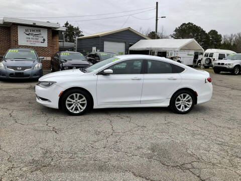 2015 Chrysler 200 for sale at Autocom, LLC in Clayton NC