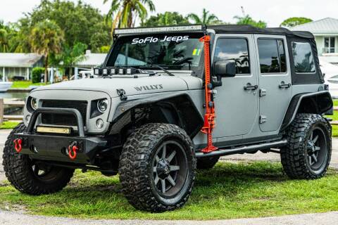2015 Jeep Wrangler Unlimited for sale at South Florida Jeeps in Fort Lauderdale FL