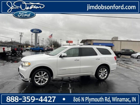 2020 Dodge Durango for sale at Jim Dobson Ford in Winamac IN