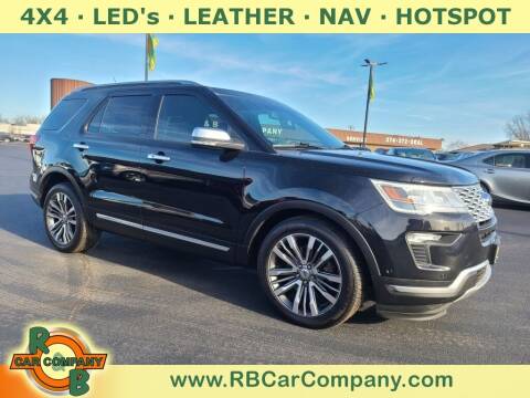 2018 Ford Explorer for sale at R & B Car Co in Warsaw IN