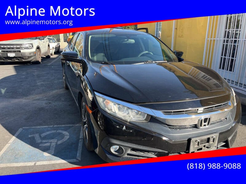 2016 Honda Civic for sale at Alpine Motors in Van Nuys CA