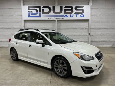 2015 Subaru Impreza for sale at DUBS AUTO LLC in Clearfield UT