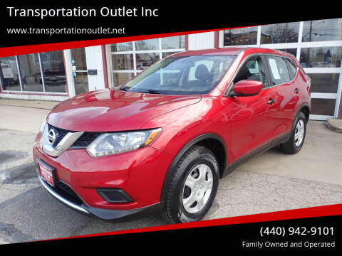 2016 Nissan Rogue for sale at Transportation Outlet Inc in Eastlake OH