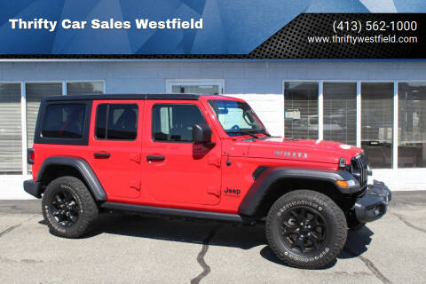 2022 Jeep Wrangler Unlimited for sale at Thrifty Car Sales Westfield in Westfield MA