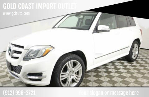 2015 Mercedes-Benz GLK for sale at GOLD COAST IMPORT OUTLET in Saint Simons Island GA