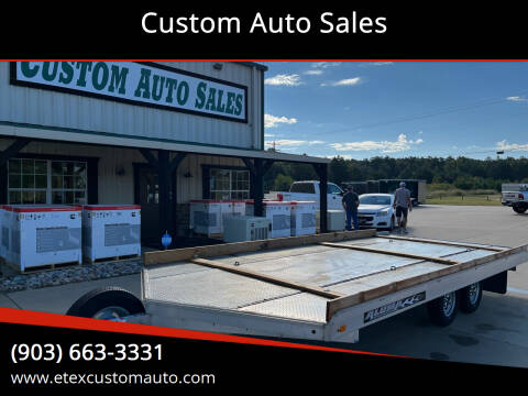 2013 Alumacraft 18x102 for sale at Custom Auto Sales - TRAILERS in Longview TX