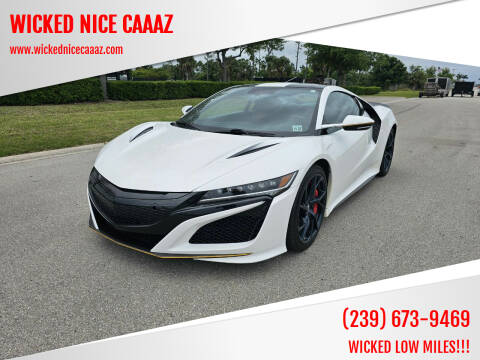 2017 Acura NSX for sale at WICKED NICE CAAAZ in Cape Coral FL