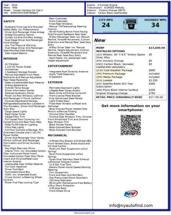 2014 MINI Hardtop Cooper S
